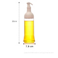 Transparent oil bottle Domestic kitchen Flavoring glass bottle Simple and modern No oil hanging